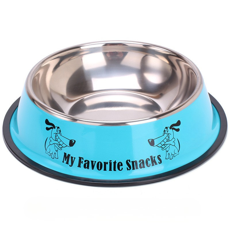 Stainless Steel Non-Slip Pet Food Bowl For Cats And Dogs