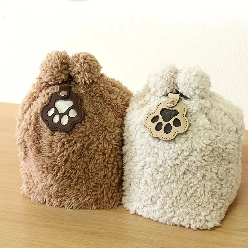 Pet Hair Keepsake Keychain | Leather Fur Locket for Dogs & Cats