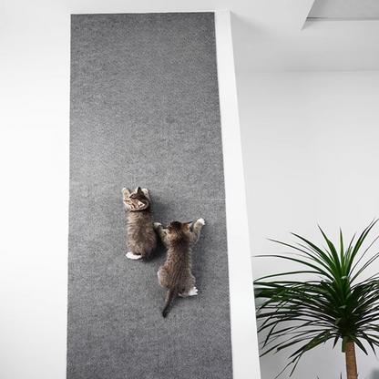Wall Sticky Scratch & Play Mat Cat Scratcher Toy
