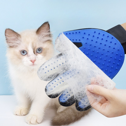 Pet Cat Cleaning Hair Removal Gloves Massage Brush