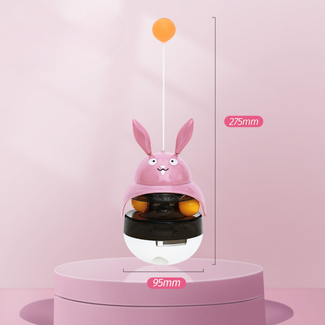 Cat Tumbler Ball Toys Treat Dispenser