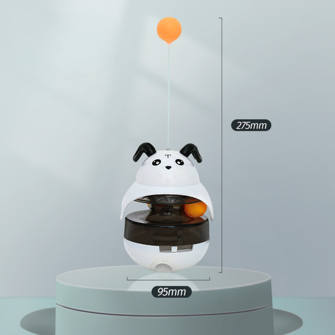 Cat Tumbler Ball Toys Treat Dispenser