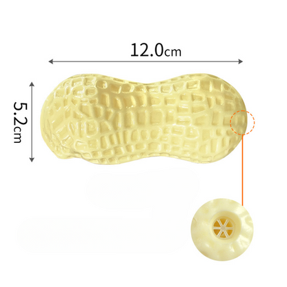 Dogs Peanut Squeaker Chew Toys