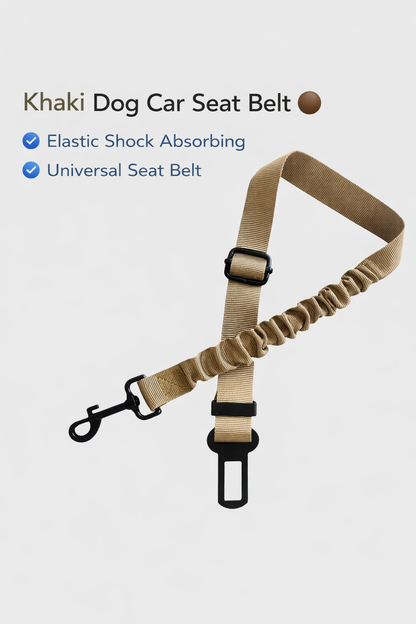 Dog Car Seat Belt – Adjustable & Multi-Functional Safety Leash
