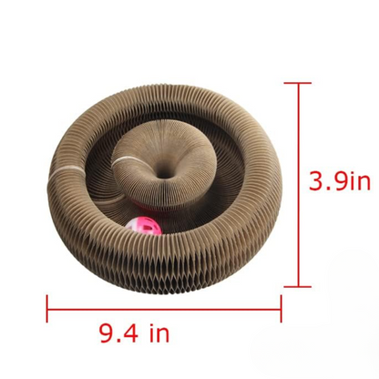 Cat Scratcher Toy with Bell