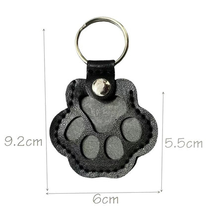 Pet Hair Keepsake Keychain | Leather Fur Locket for Dogs & Cats