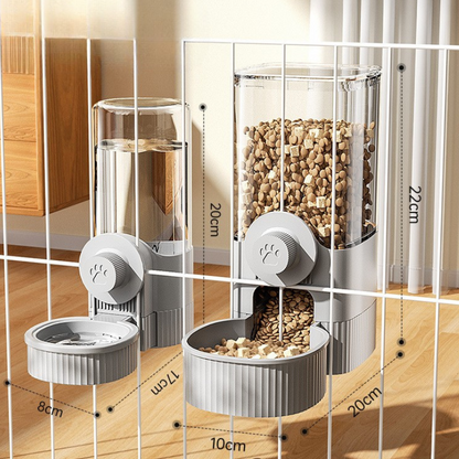 Automatic Pet Feeder And Water Dispenser