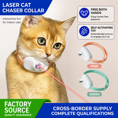 Interactive Laser Cat Collar Toy
