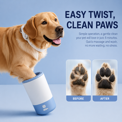 Portable Pet Paw Cleaner & Grooming Cup
