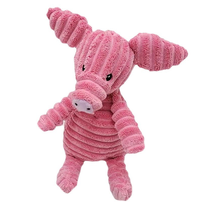 Pet Plush Zoo Family Squeaky Toys