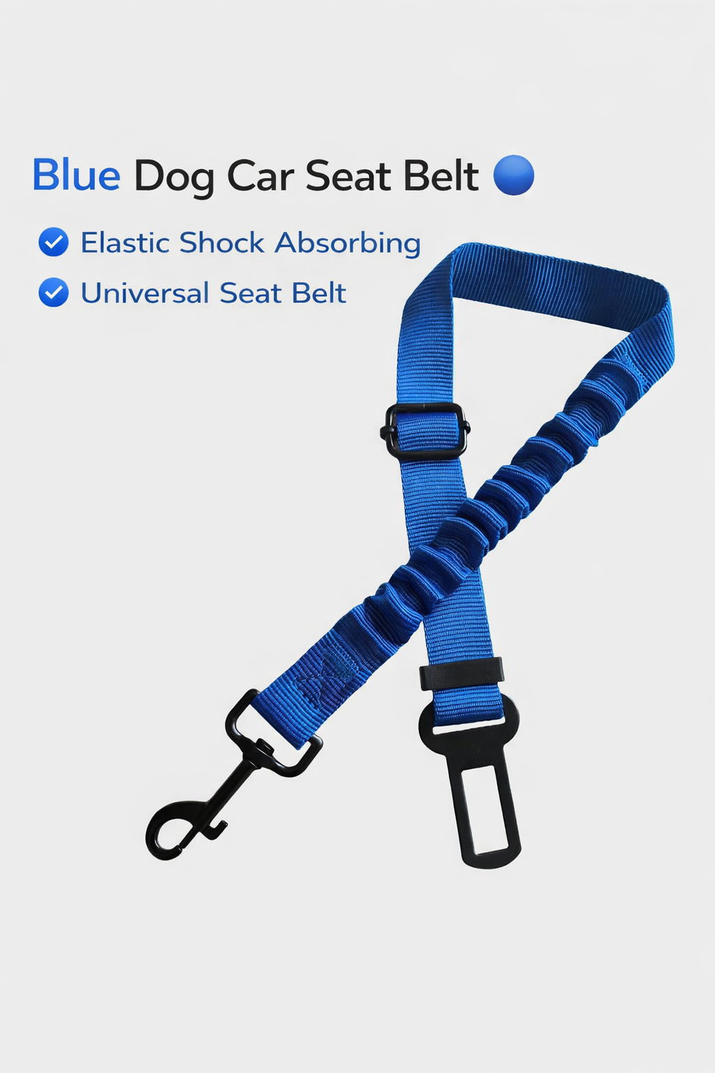 Dog Car Seat Belt – Adjustable & Multi-Functional Safety Leash
