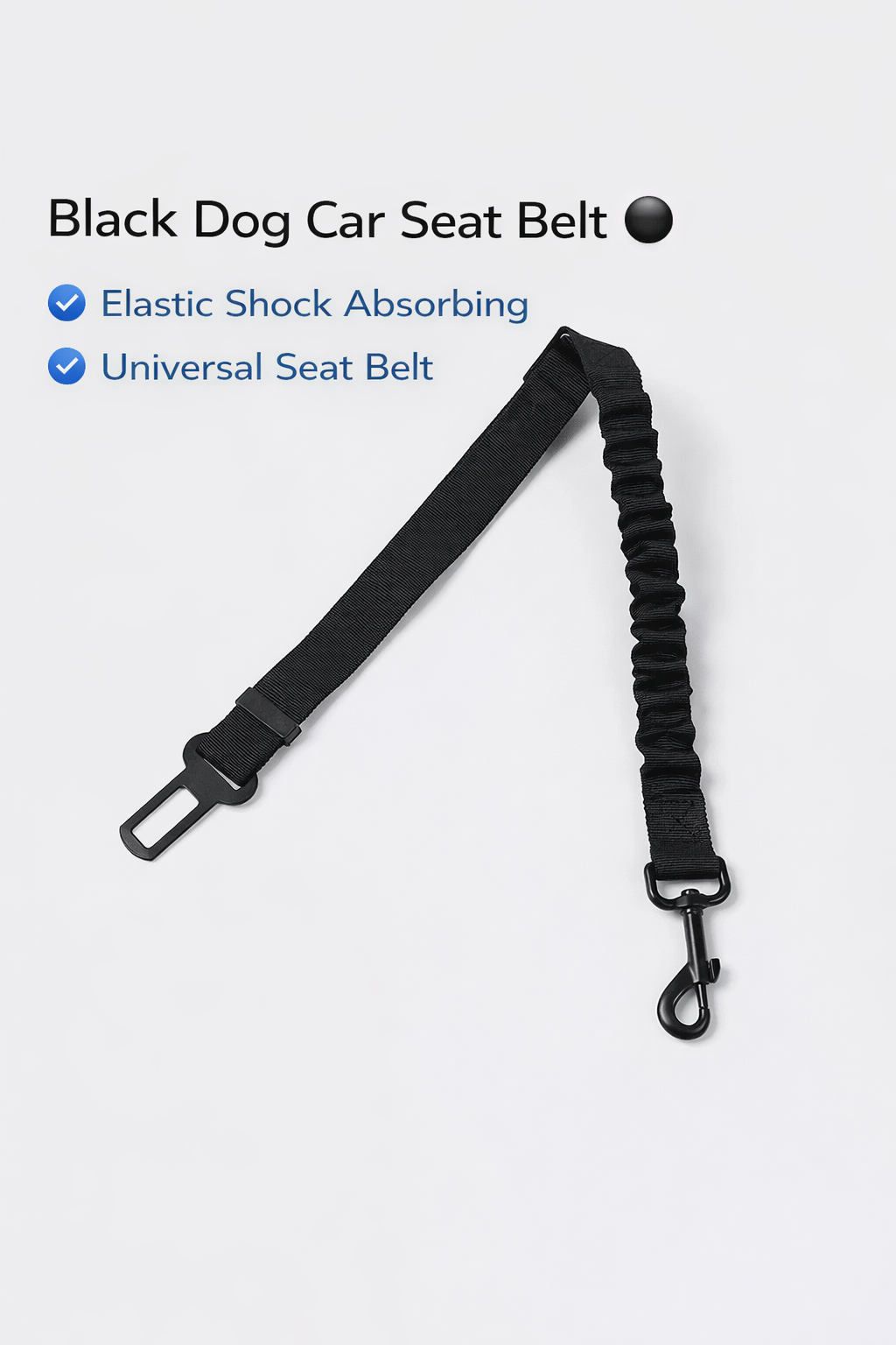 Dog Car Seat Belt – Adjustable & Multi-Functional Safety Leash