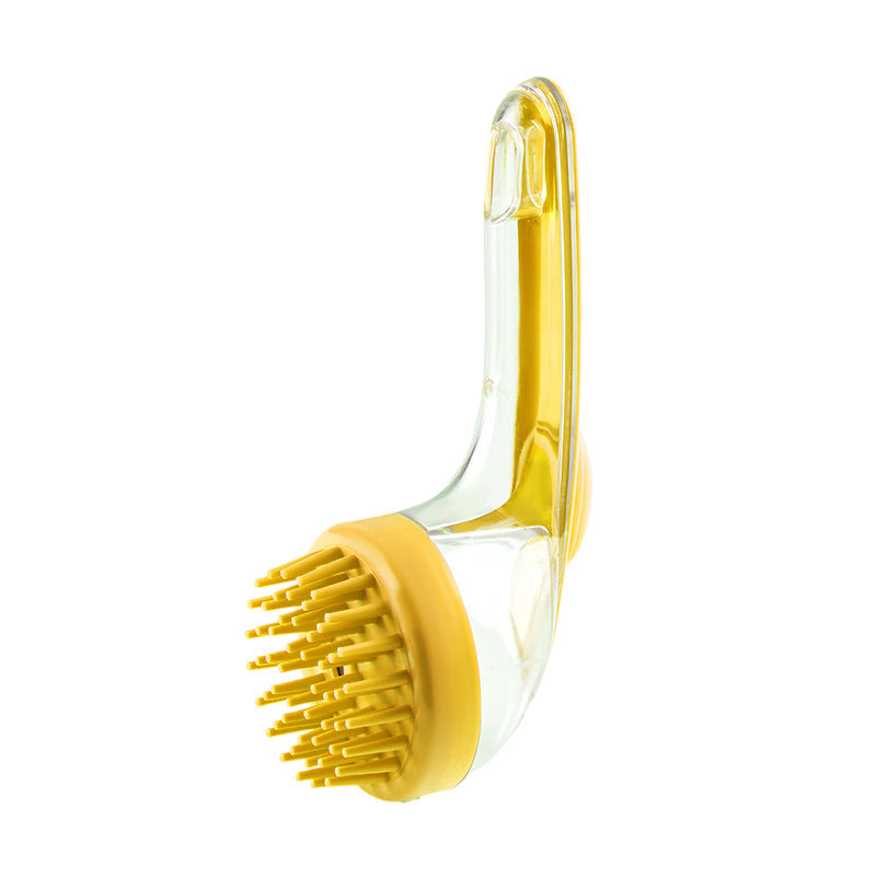 2-in-1 Silicone Pet Bath & Massage Brush