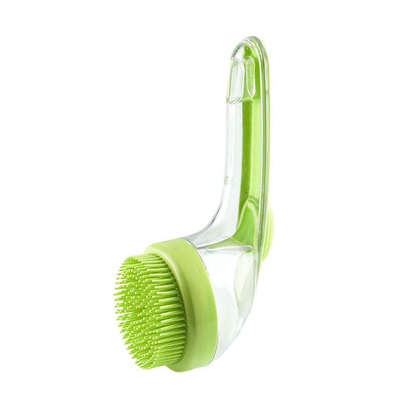 2-in-1 Silicone Pet Bath & Massage Brush
