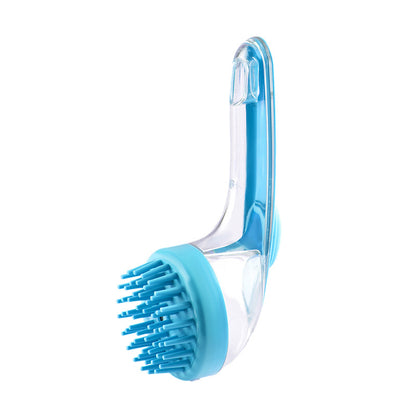 2-in-1 Silicone Pet Bath & Massage Brush